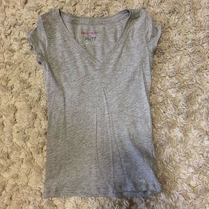 Grey V neck